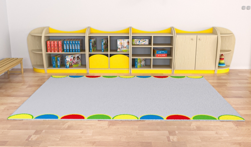 Happy szőnyeg Világosszürke 200x280 cm