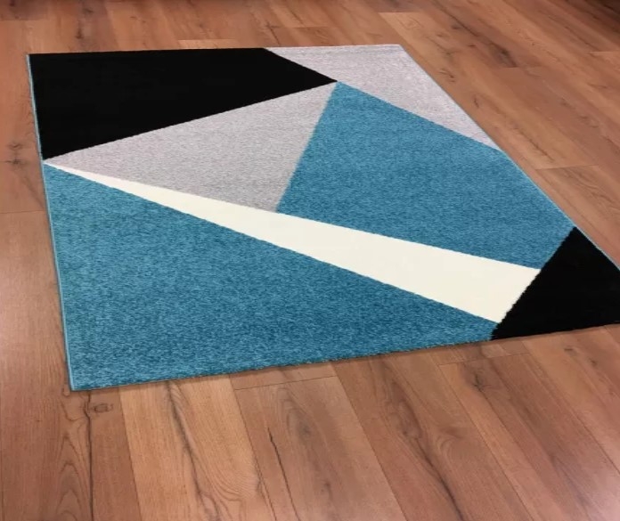 Tangram szőnyeg Kék 160x230 cm