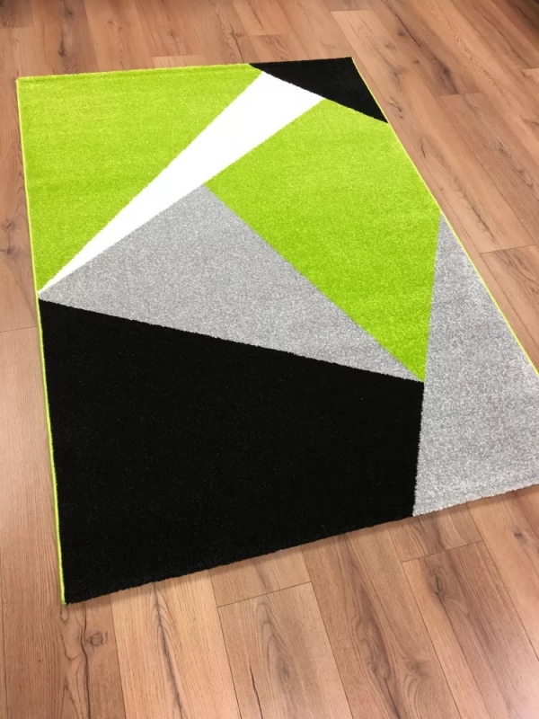 Tangram szőnyeg Zöld 80x150 cm