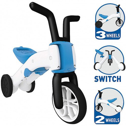 Chillafish - Bunzi a variálható tanulóbicikli - kék  12 hó+