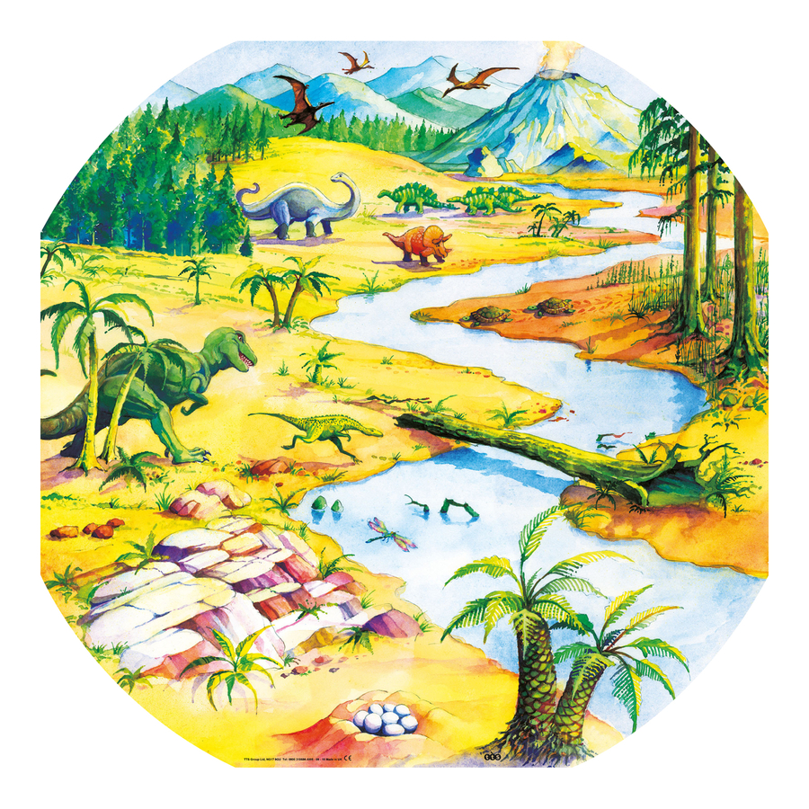 Terepasztal tematikus kiegészítő lap – Dinoszauruszok