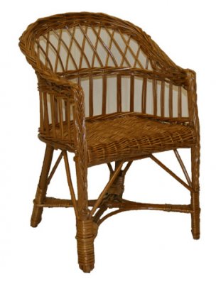 Békési gyerekszék, fonott