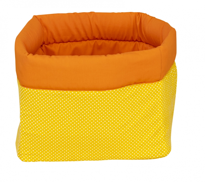 Textil tárolódoboz I. narancs
