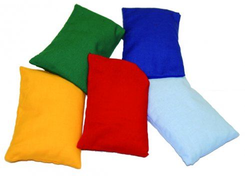 Sárga Babzsák - nagy, 14x12 cm  24 hó+