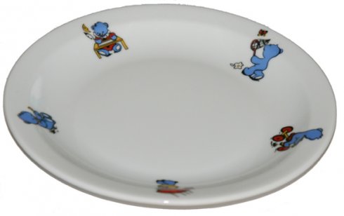 Macimintás lapostányér, 21 cm