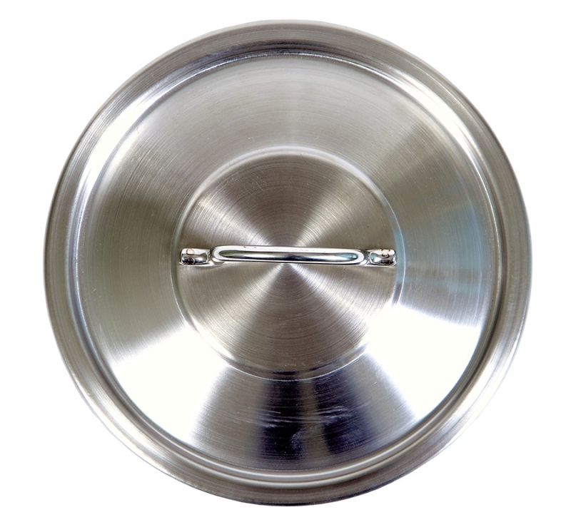 Fedő - Rozsdamentes, 24 cm