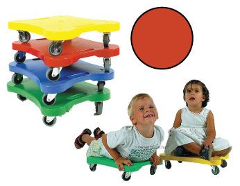 Gördeszka - minden irányba gördülő Szuperdeszka, PIROS