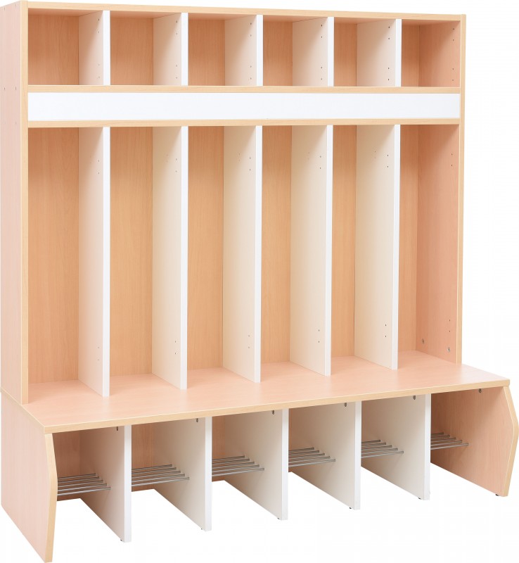 Bambi gyermeköltözőszekrény - 6 személyes