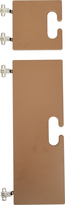 Ajtószett Bambi gyermeköltözőhöz - barna színben