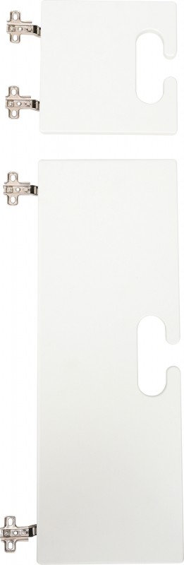 Ajtószett Bambi gyermeköltözőhöz - szürke színben