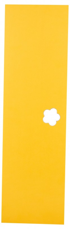 Ajtó szivárvány gyermeköltözőhöz - sárga