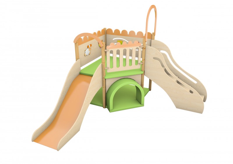 Játszósarok szenzoros elemekkel - balos