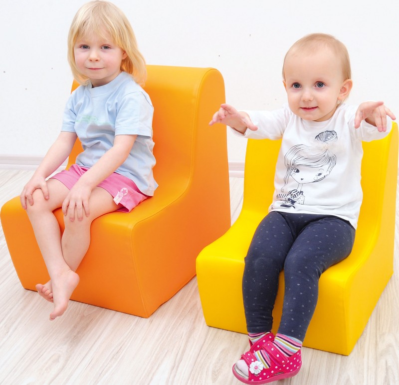 Bölcsis fotel, narancs 24 hó+