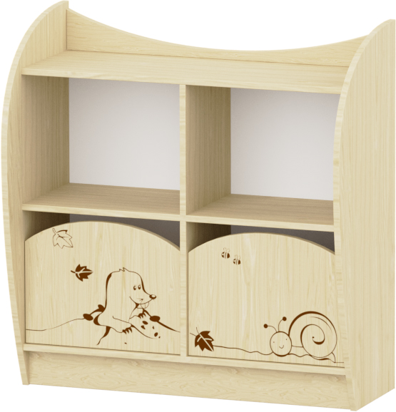 Sziluett Meserét Marci kétfiókos kisszekrény - juhar