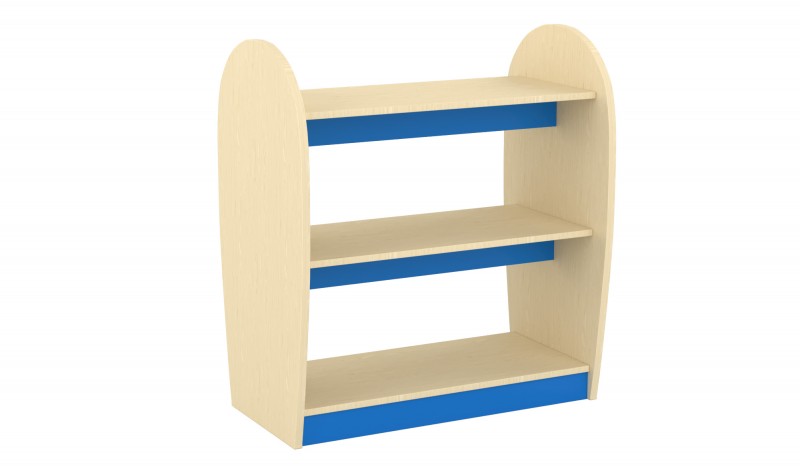 Marci térelválasztó, bölcsis, juhar - kék, 90x42x86 cm