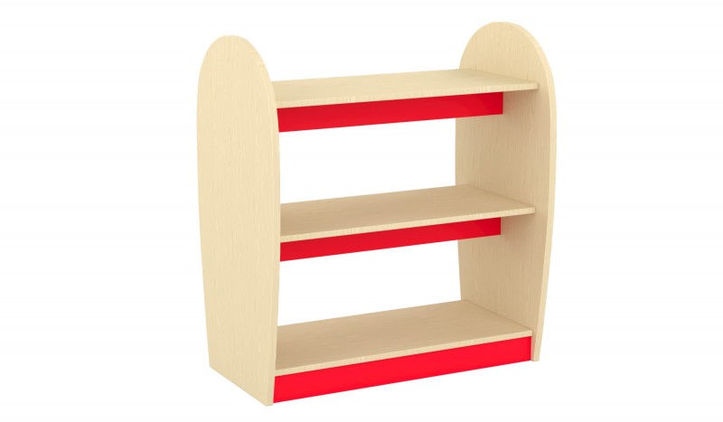 Marci térelválasztó, bölcsis, juhar - piros, 90x42x86 cm