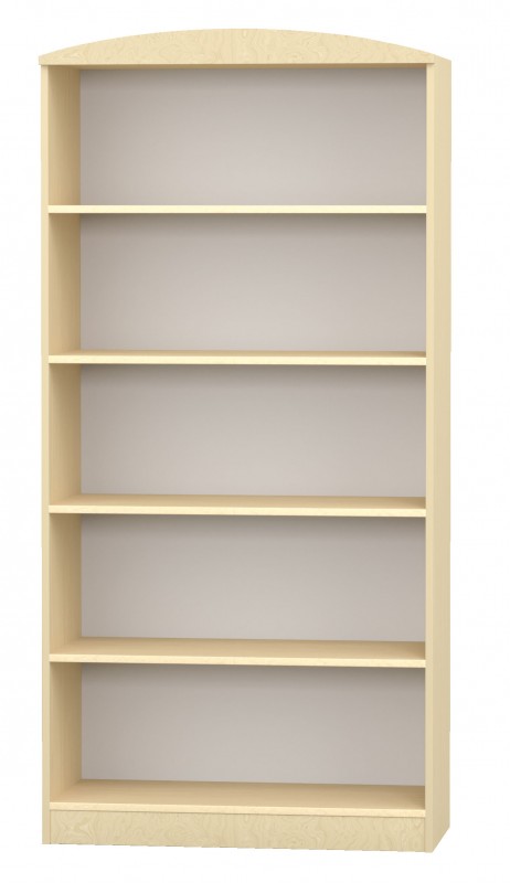 Flóra nyitott játéktároló, 90x40x187 cm, juhar