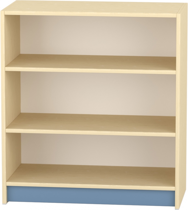 Komfort szekrény II. - 2 - polcos - acélkék