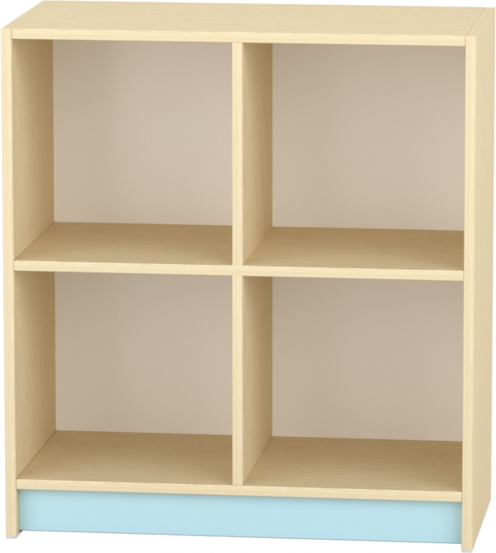 Komfort szekrény II. - 4 fakkos - felülajtós pasztellkék