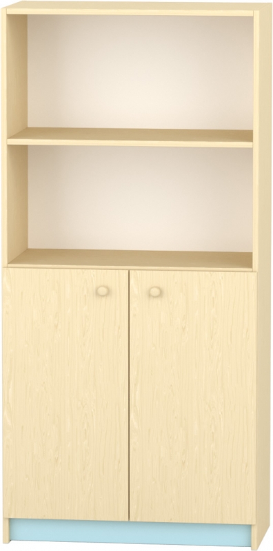 Komfort szekrény IV. - polcos - alulajtós - pasztellkék