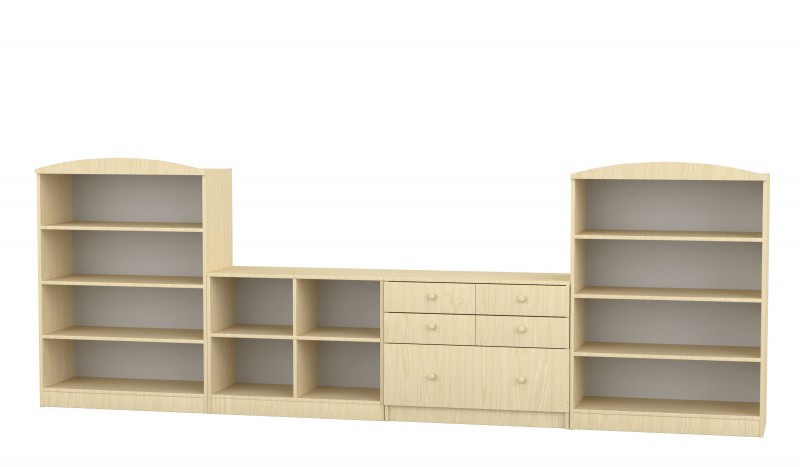 Flóra alacsony szekrénysor