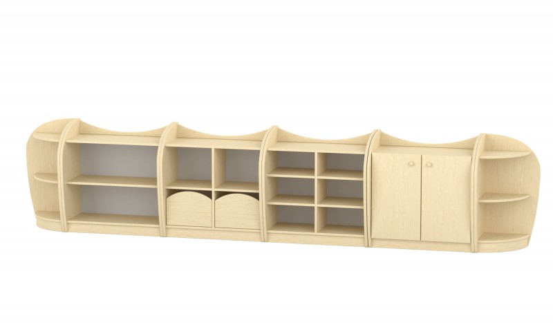 Marci szekrénysor, juhar II.