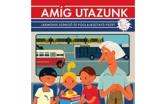 Amíg utazunk - Járműves színező és foglalkoztató füzet - Gévai Csilla kpp092n