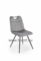 Lili szék, ovis méret, 30 cm magas, pácolt sárga támlával és ülőkével, rakásolható