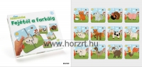 Hape Fogantyús puzzle - bébi vadállatok 12 hó+