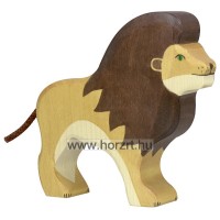 HOLZTIGER Állatfigura, nőstény oroszlán