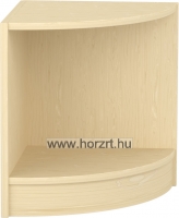 Komfort szekrény  IV. - 4 polcos - acélkék