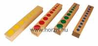 Montessori Színes hengerek