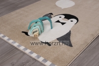 Pasztell szőnyeg Bézs pingvines 200x280 cm